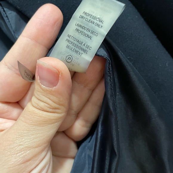 Navy Calvin Klein 8P Petite Blazer - Picture 9 of 11